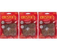 Chesters Healthy Puppy & Dog Treats - Low-Fat Crunchy Biscuits with Chicken & Veggies | Training Rewards for Puppies & Adult Dogs | 3 x 100g Packs