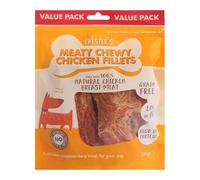 Chesters Meaty Chewy Chicken Fillets - 2 x 320g Dog Treats