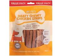 Chester's Meaty Tender Beef Fillets for Dogs 100% Natural Grain Free Hypoallergenic Low Fat Soft Chewy Dog Treat Training Reward Snack 1 Pack, Chicken
