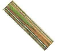 CHARNWOOD Woodturning CW10 Wooden Pen Blanks Green & Yellow