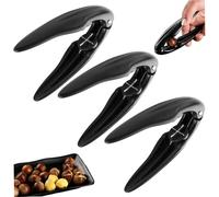 Chestnut Cutter Tool, 3pcs Stainless Steel Chestnut Peeler, Multifunctional Nut Cracker Opener Clip for Kitchen Tools