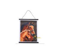 Chestnut Mares Crystal Art Scroll Kit 35x45cm, Crystal Art Kit