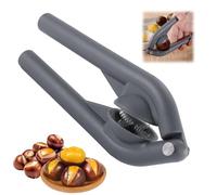 Chestnut Opener,Stainless Steel Chestnut Cutter Tool,Chestnut Open Clip,Protable Multifunction Pistachio Nut Opener,Chestnut Peeler,Nut Crackers for All Nuts Heavy Duty,Pastry Lattice Cutter