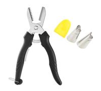 Chestnut Paring Clip with Nut Crackers, Kitchen Accessory, Black