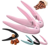 Chestnut Peeler, Chestnut Cutter Tool, Stainless Steel + Plastic Chestnut Opener And Cutter, Multifunction Nut Cracker,Chestnut Cracker Tool For Holiday Cooking Christmas-pink*2