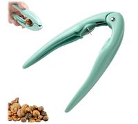 Chestnut Peeler, Multifunction Handheld Nut Cracker Opener with Spring, Stainless Steel + Plastic Chestnut Opener and Cutter, Easy to Peel The Chestnut Skin, for All Kinds of Nuts (Blue)