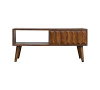 Chestnut Prism Sliding Media Unit