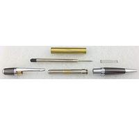 Chestnut Products CHARNWOOD Penturning PENSCGM Sienna Twist Pen - Chrome & Gun Metal Kit