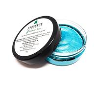 Chestnut Quick Drying Metallic Wax for Wood Rainbow Colours 50g (Aqua Blue)