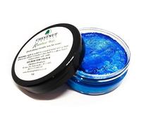 Chestnut Quick Drying Metallic Wax for Wood Rainbow Colours 50g (Bright Blue)