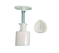 Chestnut Shaped Embossed Stamp Cutter Pastry Tool Mooncake Maker