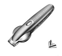 Chestnut shell opener and peeler with cross blade feature and non slip ergonomic handle, made from food safe stainless steel suitable for peeling various nuts including chestnuts (B)