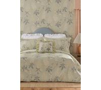 'Chestnut Tree' Cotton Duvet Cover Set Sanderson Grey Super King