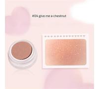 (Chestnuts) Mashed Potato Slightly Drunk Blusher Paste Single Color Pretty Mini Shiny Rouge