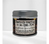 Chestnuts Roasting on an Open Fire- Scented Soy Candle- Roasted Nuts, Spice and Balsam