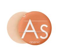 Chestry Elements Period Table Semetal Arsenic As Air Cushion Makeup Foundation Sponge Powder Puff