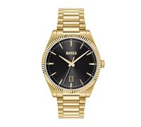 Cheswick 40mm Mens Watch Yellow Gold Tone Black