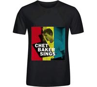 Chet Baker Chet Baker Sings Electronica Men O Neck Short Sleeve T ShirtTop Sweatshirt Short Sleeve Black L