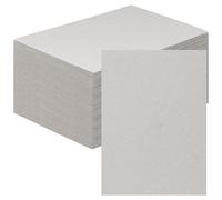 CHEUNGR A5 Greyboard 150 Sheets, 1000 Micron Grey Board Recycled Mount Backing Board for Craft, Model Making, Presentation & Decoration
