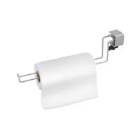 CheurYae Kitchen Roll Paper Holder Under Cabinet, Stainless Steel Non-marking Clip Kitchen Paper Holder Toilet Towel Holder Towel Holder for Kitchen Bathroom Cupboard
