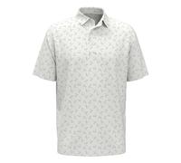 Chev All-Over Print Polo Shirt Callaway White XL