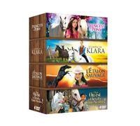 Cheval Coffret 4 DVD : Princess and Pony + Le cheval de Klara + L'A©talon sauvage + Le cheval de St Nicolas