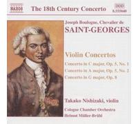 SAint-Georges - Violin Concertos