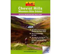 Cheviot Hills Mountain Bike Orbital Map : Waterproof Route Map