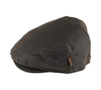Cheviot Wax Flat Cap Olive - male - Barbour - Hats & Caps - Brown - L - Accessories L