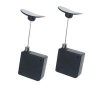 Chevnzev 1/2/4Pcs Retractable Remote Tethers Leashes For TVs And DVDs Keep Safe And Secure Lost Prevention Tool