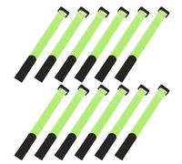 Chevnzev 12Pcs Fishing Rod Tie Holder Strap Reusable Tie Belts Suspenders Tackle Wrap Band Rod Holder Fastener Cable Cord Gear Organizers