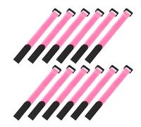 Chevnzev 12Pcs Fishing Rod Tie Holder Strap Reusable Tie Belts Suspenders Tackle Wrap Band Rod Holder Fastener Cable Cord Gear Organizers