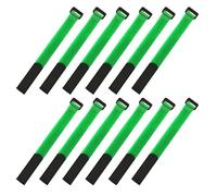 Chevnzev 12Pcs Fishing Rod Tie Holder Strap Reusable Tie Belts Suspenders Tackle Wrap Band Rod Holder Fastener Cable Cord Gear Organizers