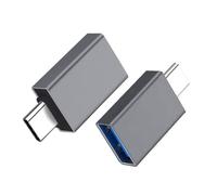 Chevnzev 2pcs USB C To Adapter Type Male To USB3.0 Female Converter For Enhances Compatibility Various Digital Devices Type To Converters