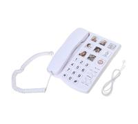 Chevnzev Big Keypad Telephone Fixed Landline With Loud Sound Controls And Quick Dials For Seniors Easy To Use Redial Function