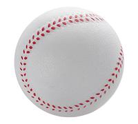 Chevnzev Elastic Solid Practice Baseball Soft PU Baseballs Training Ball For Play Practice Competition Game Gifts Baseballs For Hitting For Kids For Throwing For Pitching Toy Solid Standard Pu