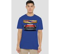 Chevrolet 1957 Bel Air Grille T-Shirt, Royal in Blue | Size: Small Chevrolet Blue S