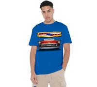 Chevrolet 1957 Bel Air Grille Unisex T Shirt, Royal, Medium