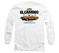 Chevrolet Also A Truck Unisex Long Sleeve T Shirt, White, Small