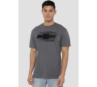 Chevrolet Bowtie Burnout T Shirt, Charcoal Other Charcoal 4XL