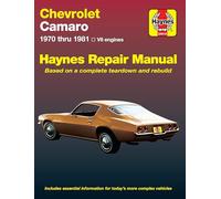 Chevrolet Camaro (70 - 81): 1970 Thru 1981 (Haynes Repair Manual)