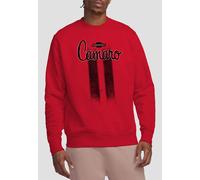 Chevrolet Camaro Stripes Sweatshirt, Red | Size: Large Chevrolet Red L