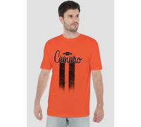 Chevrolet Camaro Stripes T-Shirt, Orange | Size: Small Chevrolet Orange S