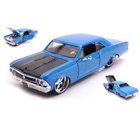 Chevrolet Chevelle Ss 396 1966 Classic Muscle Blue 1:24 Model 31333 Maisto