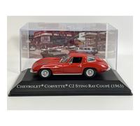 Chevrolet Corvette C2 Sting Ray Coupe 1963 Red 1:43 American Car Collection MAG PP01