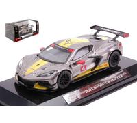 Chevrolet Corvette C8R #4 2020 Grey 1:43 Model BBURAGO