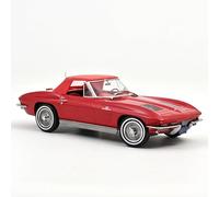 Norev - 1:18 Chevrolet Corvette C2 Sting Ray Cabriolet Riverside Red 1963 (18...