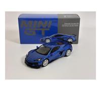 Chevrolet Corvette Z06 2023 Elkhart Lake Blue Metallic LHD 1:64 Mini GT MGT00892L