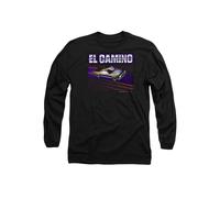 Chevrolet El Camino 85 Long Sleeve T-Shirt, Black | Size: Small Chevrolet Black S