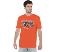 Chevrolet Greenbrier Corvair Sport Wagon Unisex T Shirt, Orange, X-Large